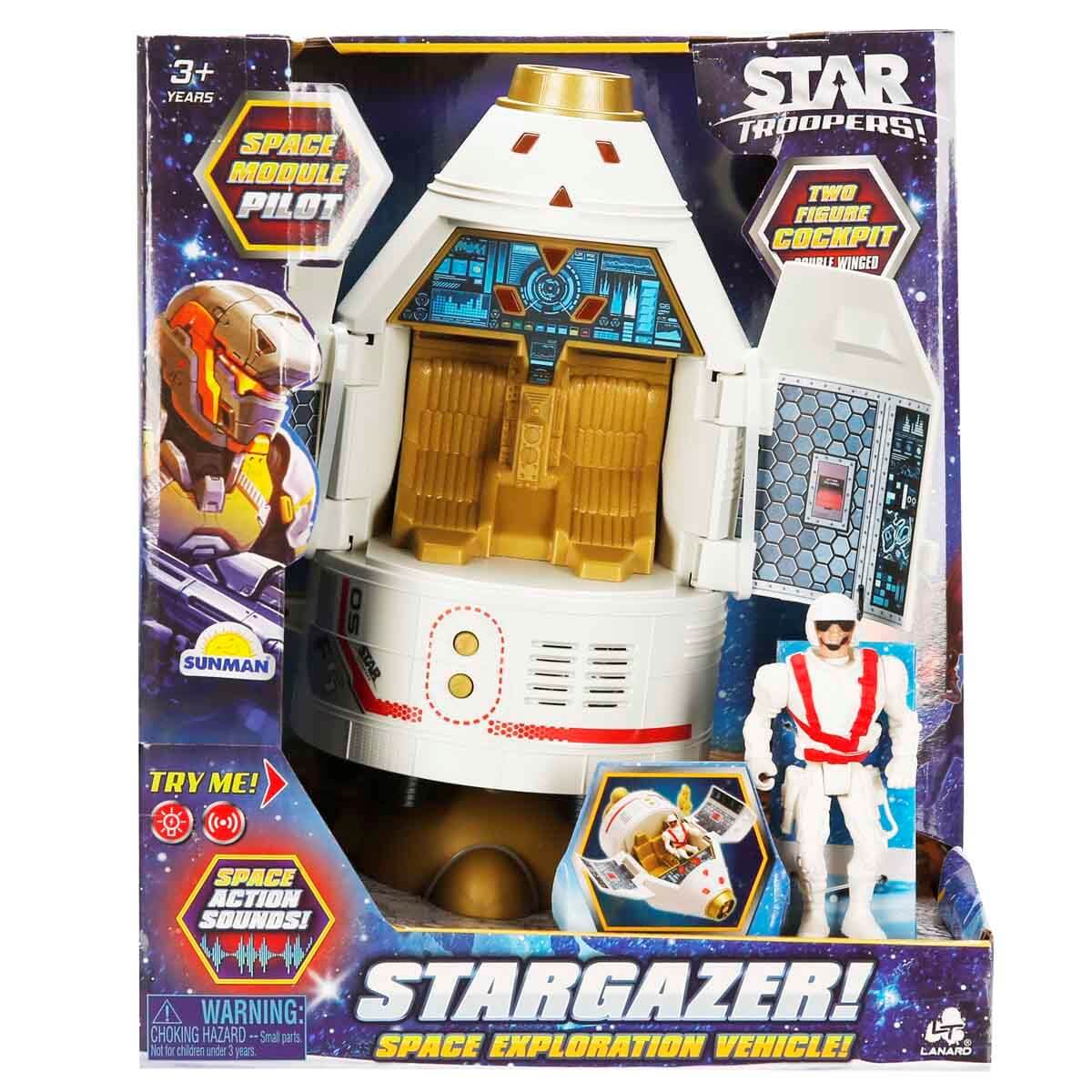 Star Troopers Sesli ve Işıklı Interstellar Uzay Kapsülü - Roket Oyuncak