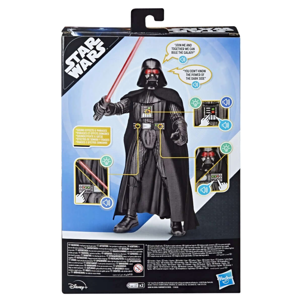 Star Wars Galactic Action Obi - Wan Kenobi Darth Vader F5955 - Roket Oyuncak