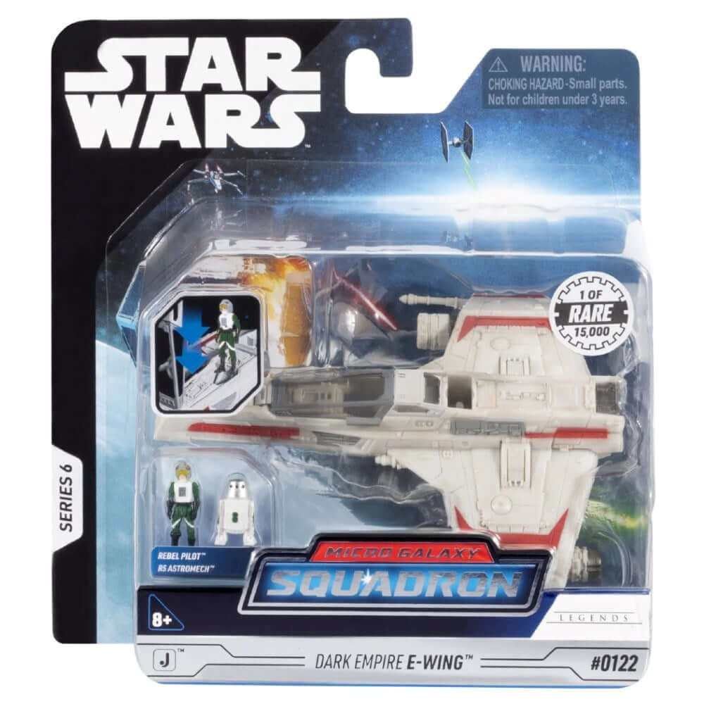 Star Wars Micro Galaxy Squadron Dark Empire E - Wing 0122 - Roket Oyuncak