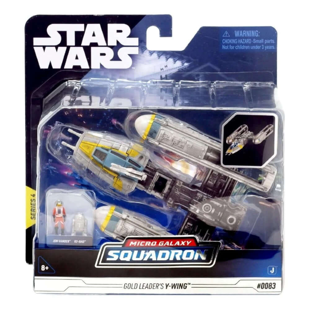Star Wars Micro Galaxy Squadron Gold Leader's Y - Wing 0083 - Roket Oyuncak