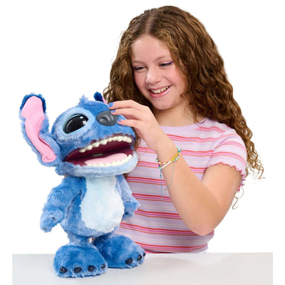 Stitch Sesli 43 Cm Ultimate İnteraktif Peluş 100+ Ses ve Tepki - Roket Oyuncak