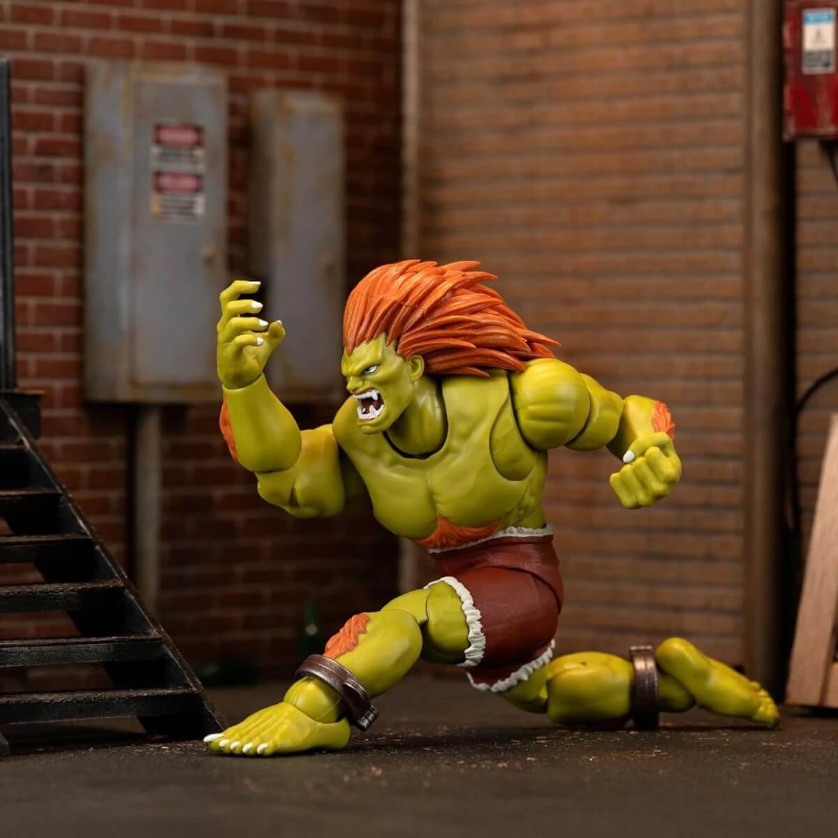 Street Fighter II Blanka 19 Cm Koleksiyon ve Aksiyon Figürü - Roket Oyuncak