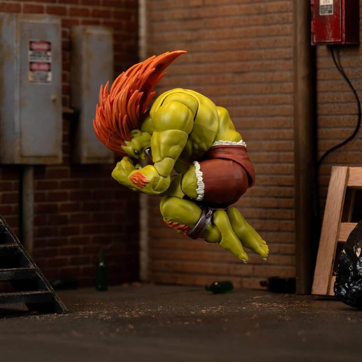 Street Fighter II Blanka 19 Cm Koleksiyon ve Aksiyon Figürü - Roket Oyuncak
