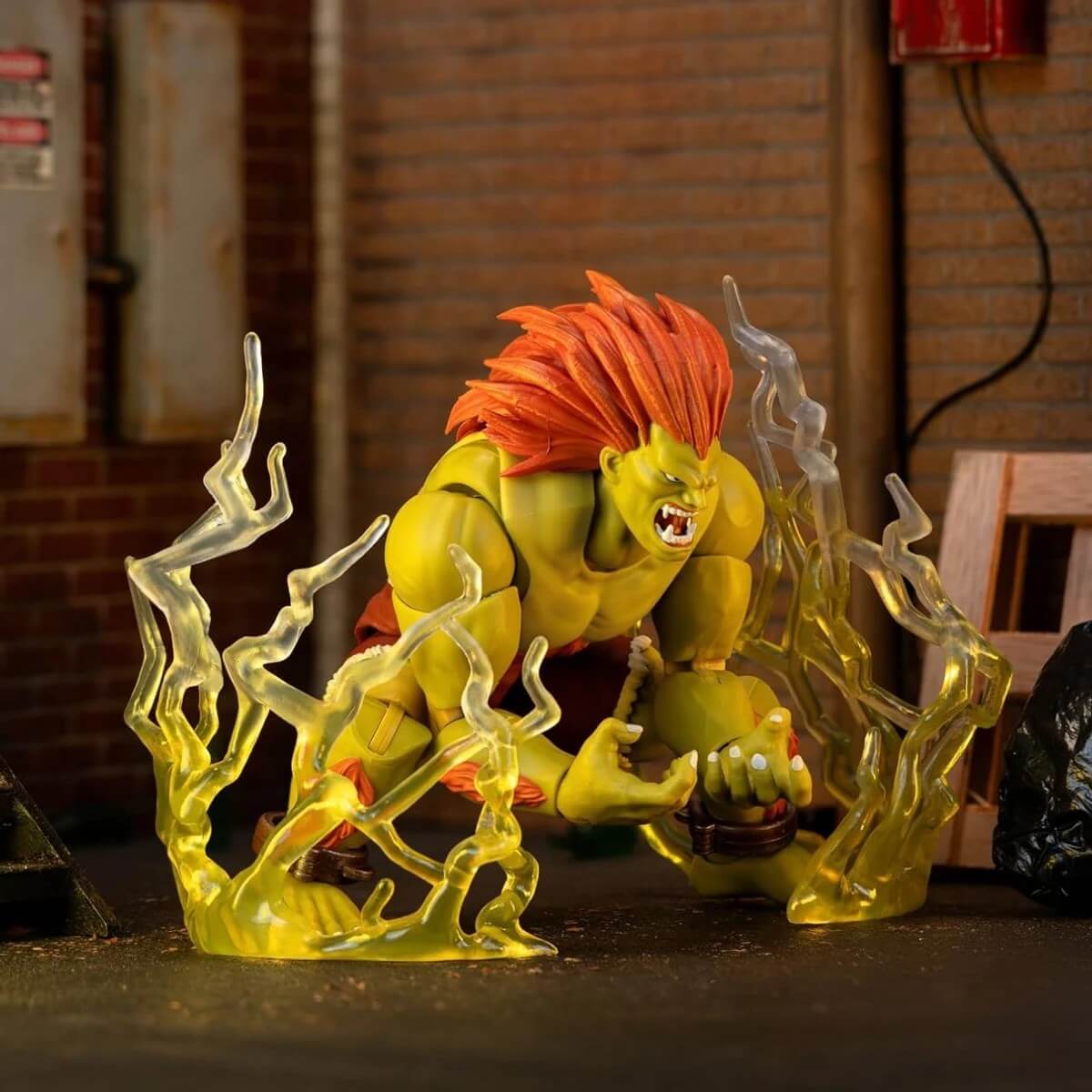 Street Fighter II Blanka 19 Cm Koleksiyon ve Aksiyon Figürü - Roket Oyuncak