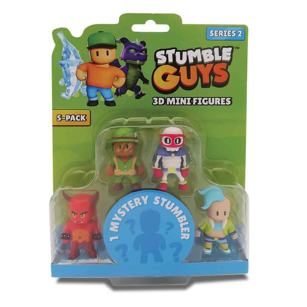 Stumble Guys 5’li Mini Figür Seti S2 Red Demon - Roket Oyuncak