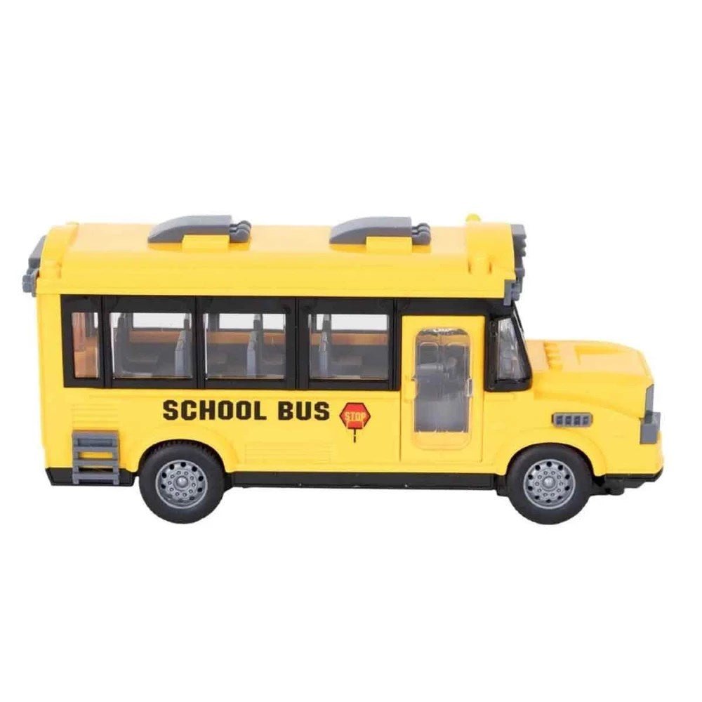Suncon 1:32 Uzaktan Kumandalı Okul Otobüsü Işıklı ve Full Fonksiyonlu 22 cm Sarı Otobüs - Roket Oyuncak