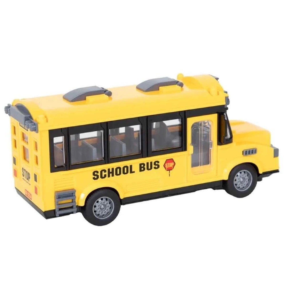Suncon 1:32 Uzaktan Kumandalı Okul Otobüsü Işıklı ve Full Fonksiyonlu 22 cm Sarı Otobüs - Roket Oyuncak