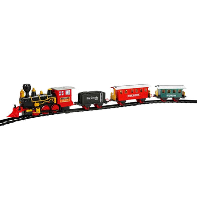 Suncon Sesli ve Işıklı Klasik Tren Seti 16 Parça - Roket Oyuncak