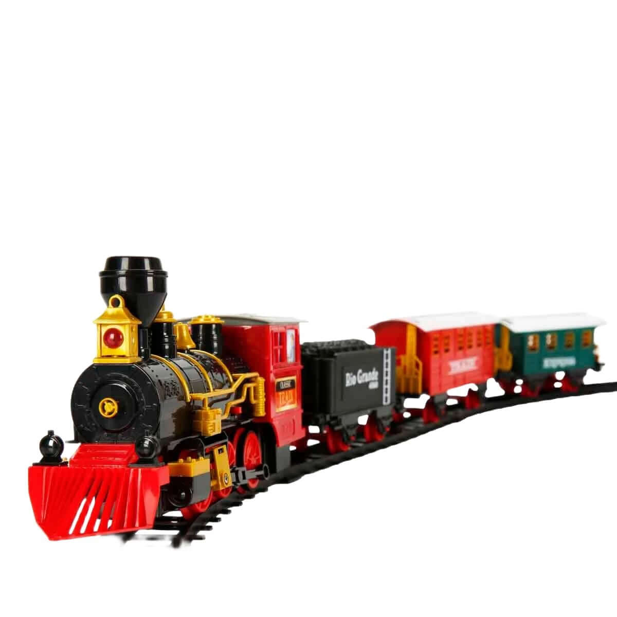 Suncon Sesli ve Işıklı Klasik Tren Seti 16 Parça - Roket Oyuncak
