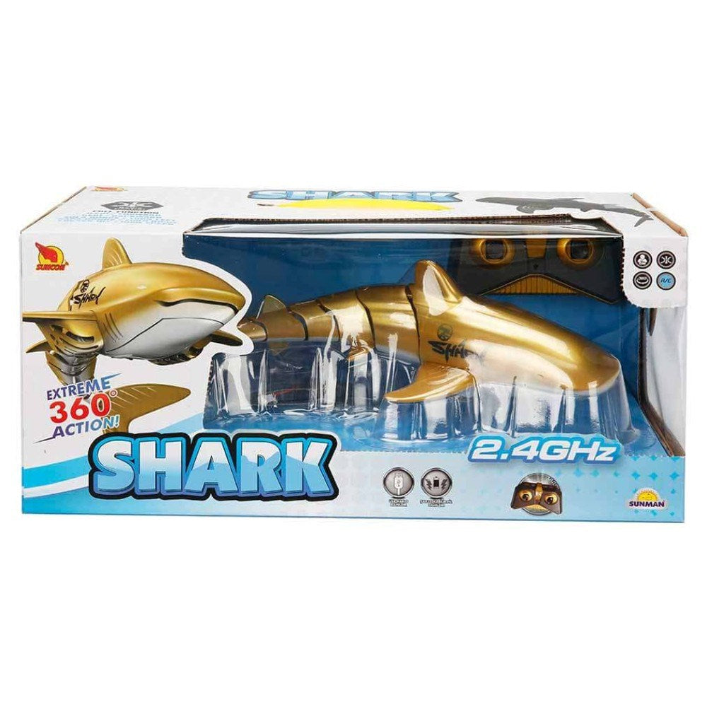 Suncon Uzaktan Kumandalı Köpek Balığı 30 Cm Sarı