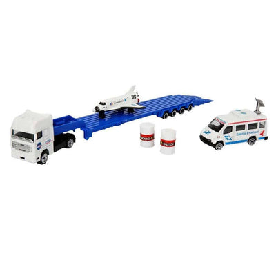 Sunman Aerospace Transporter Tır Uzay Seti Uzay Aracı - Roket Oyuncak