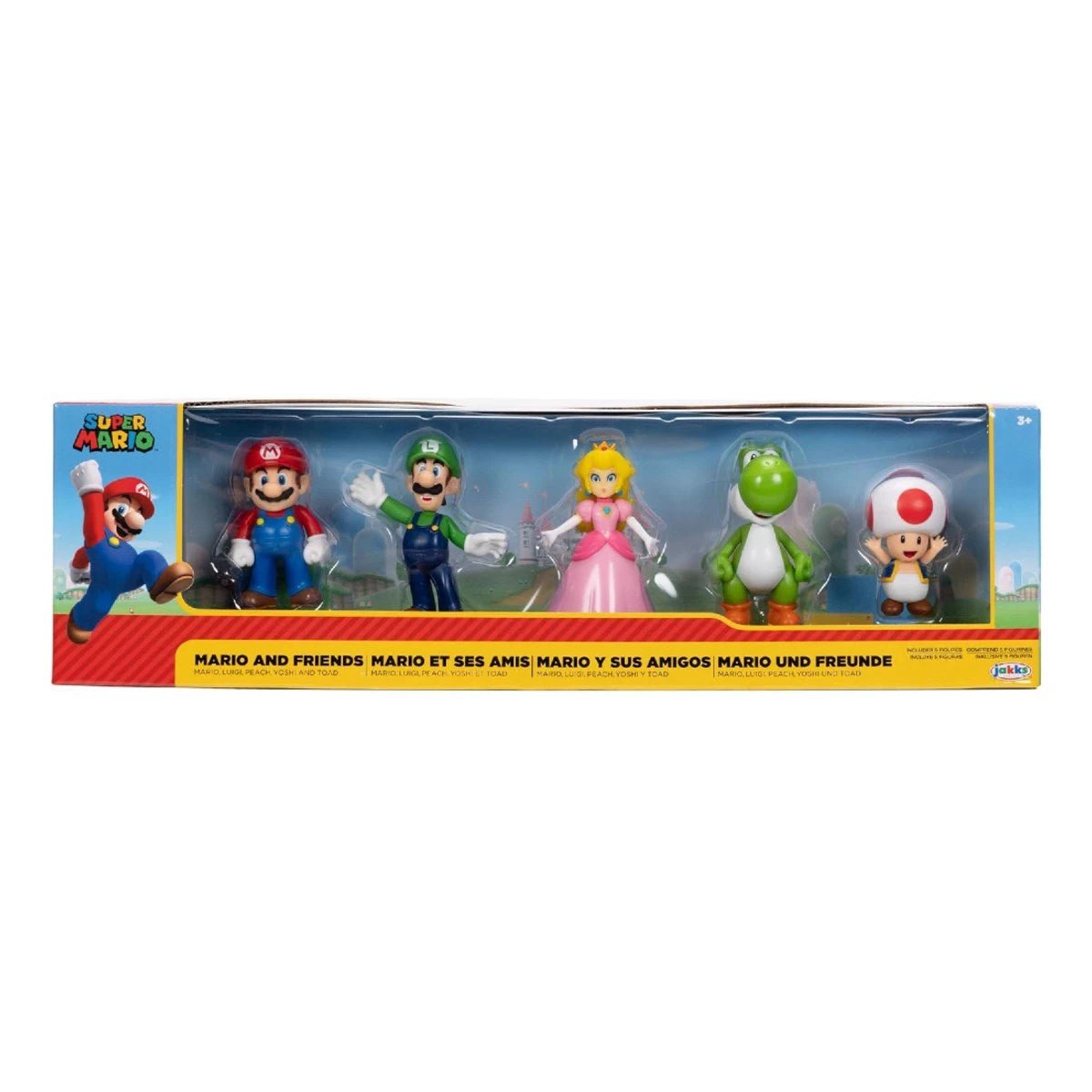Super Mario 5'li Figür Paketi - Roket Oyuncak