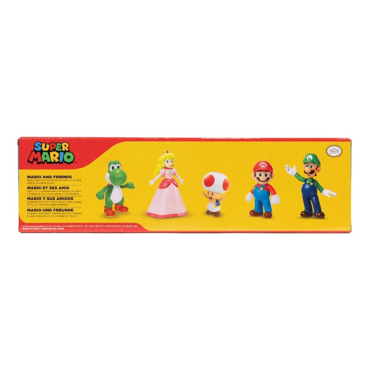 Super Mario 5'li Figür Paketi - Roket Oyuncak