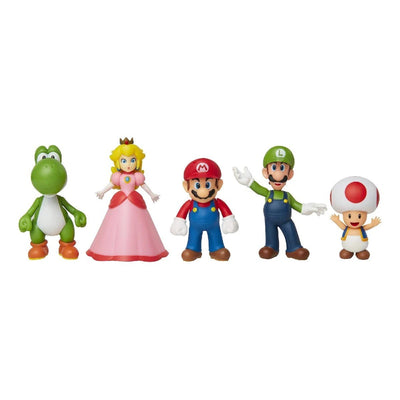 Super Mario 5'li Figür Paketi - Roket Oyuncak