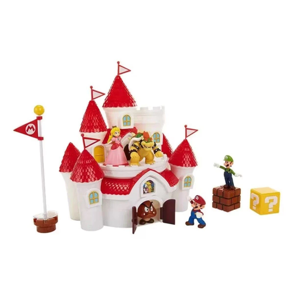 Super Mario Mushroom Kingdom Castle Deluxe Oyun Seti - Roket Oyuncak