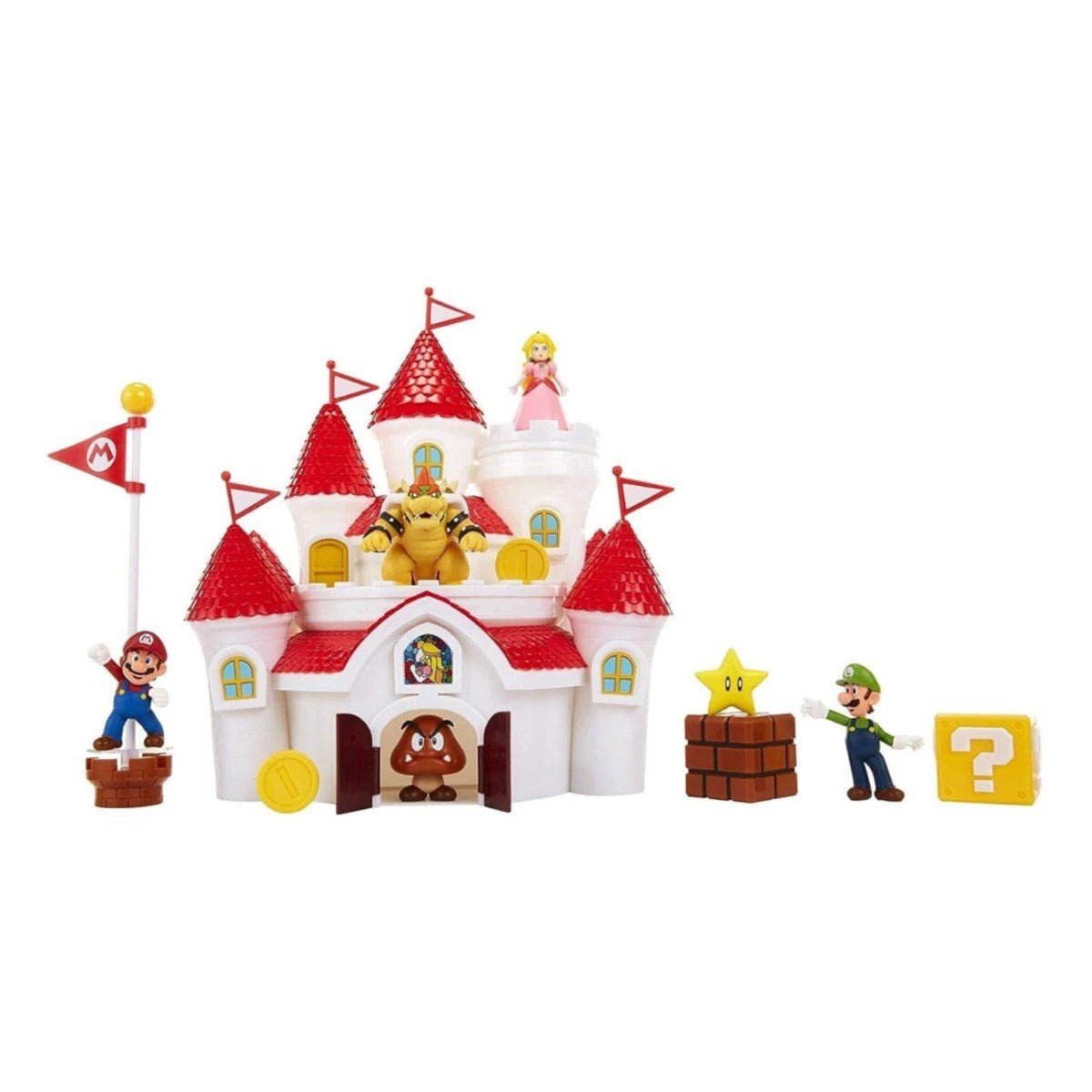Super Mario Mushroom Kingdom Castle Deluxe Oyun Seti - Roket Oyuncak