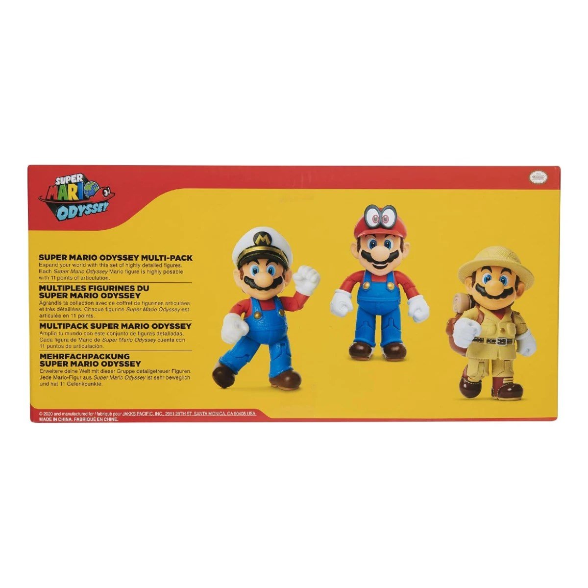 Super Mario Odyssey 3'lü Figür Seti 10 cm - Roket Oyuncak