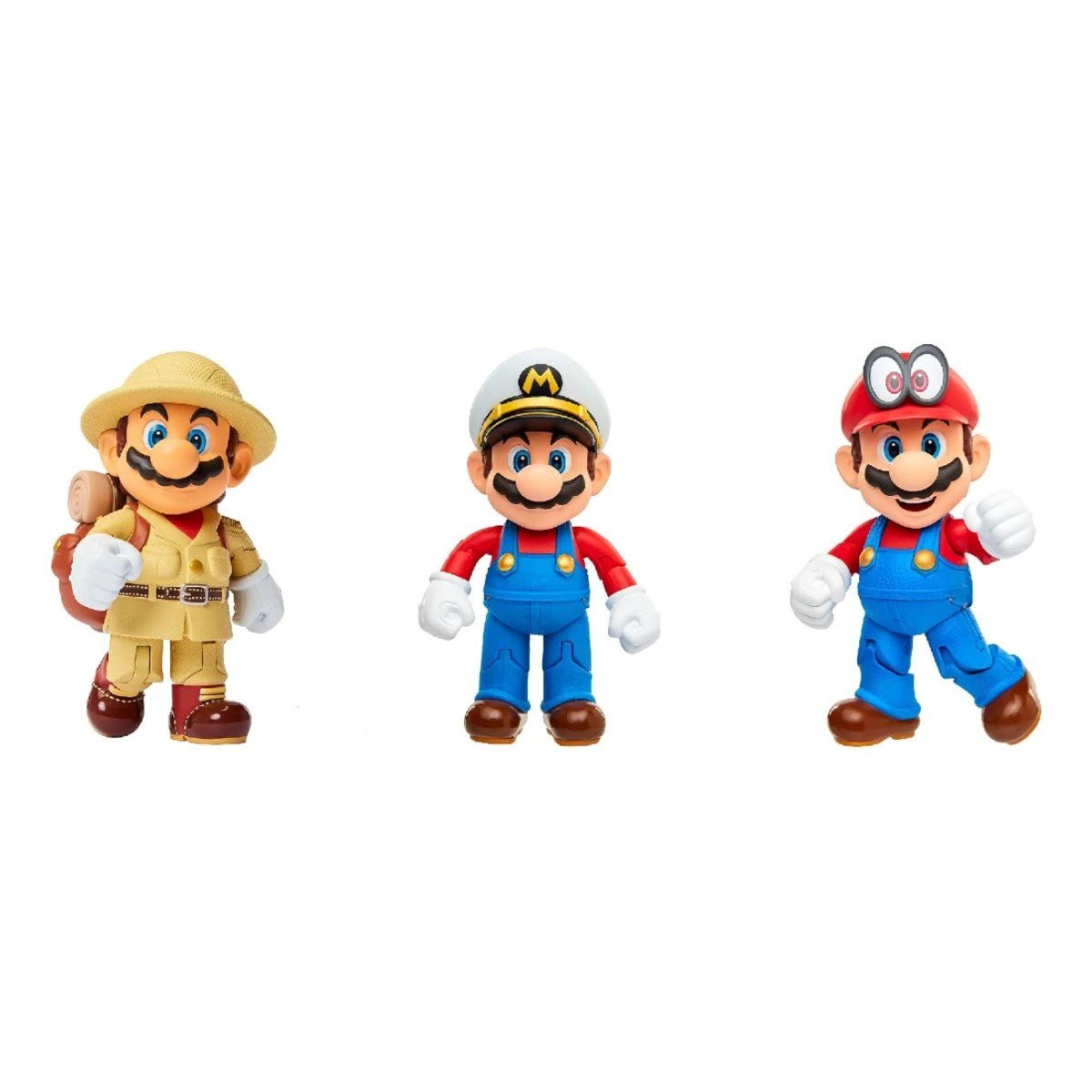 Super Mario Odyssey 3'lü Figür Seti 10 cm - Roket Oyuncak