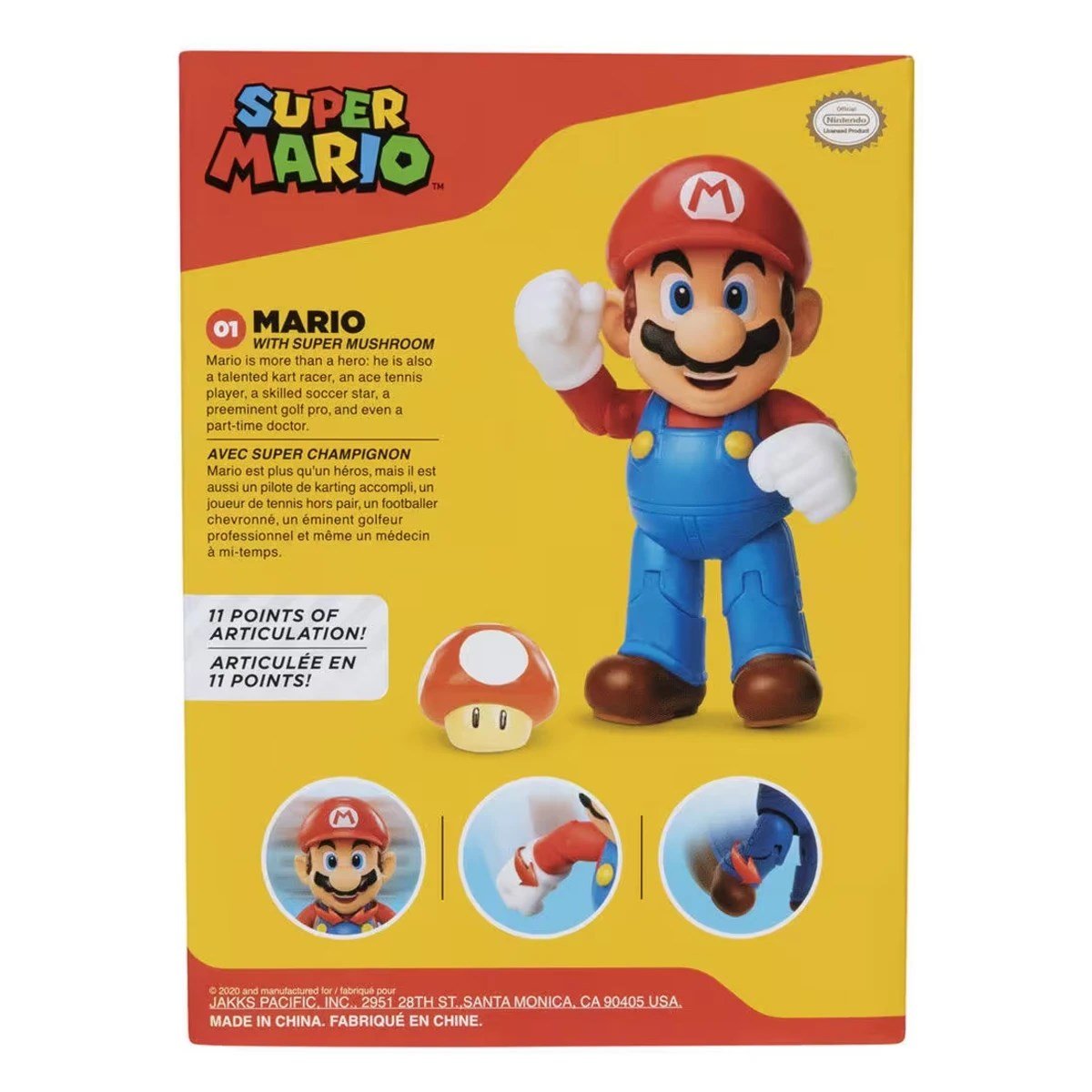 Super Mario Tekli Figür Mario 10 cm - Roket Oyuncak