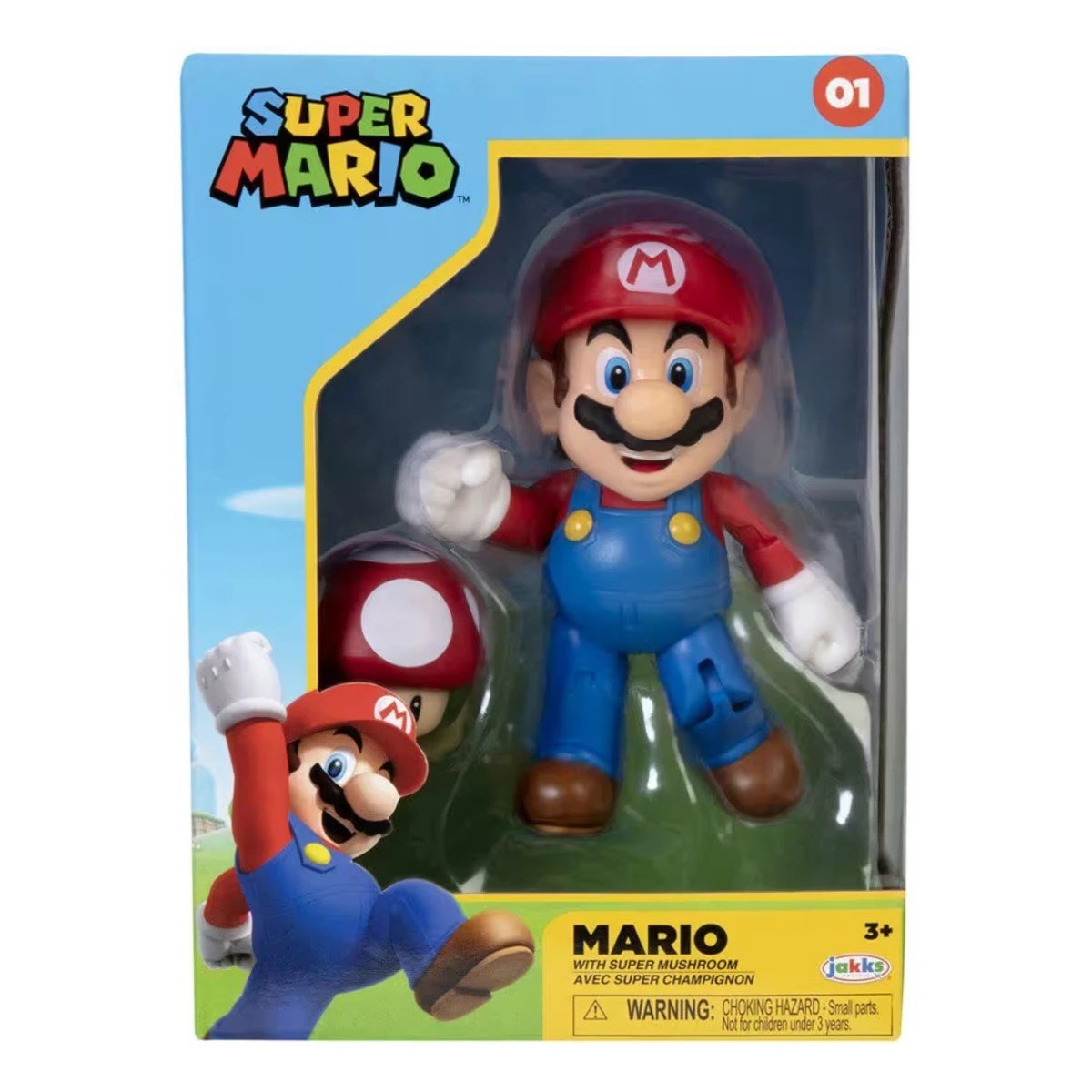 Super Mario Tekli Figür Mario 10 cm - Roket Oyuncak
