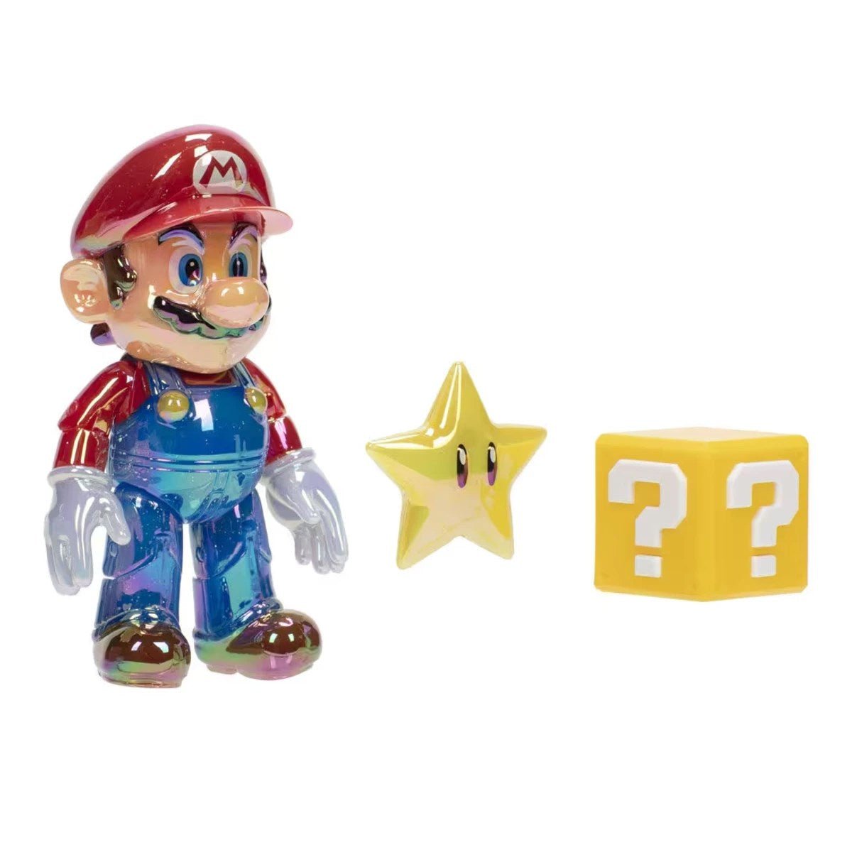 Super Mario Tekli Figür Star Power Mario 10 cm - Roket Oyuncak