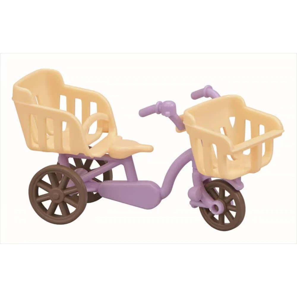 Sylvanian Families Çiçekli Kedi Anne Ve Bisiklet - Roket Oyuncak