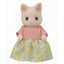Sylvanian Families Çiçekli Kedi Anne Ve Bisiklet - Roket Oyuncak