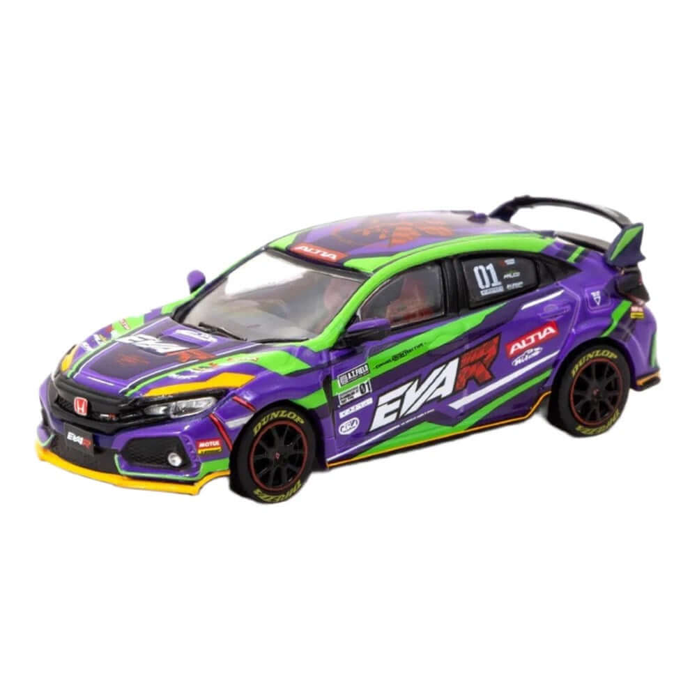 Tarmac 1:64 EVA RT TEST TYPE - 01 Honda Civic TYPE R FK8 - Roket Oyuncak