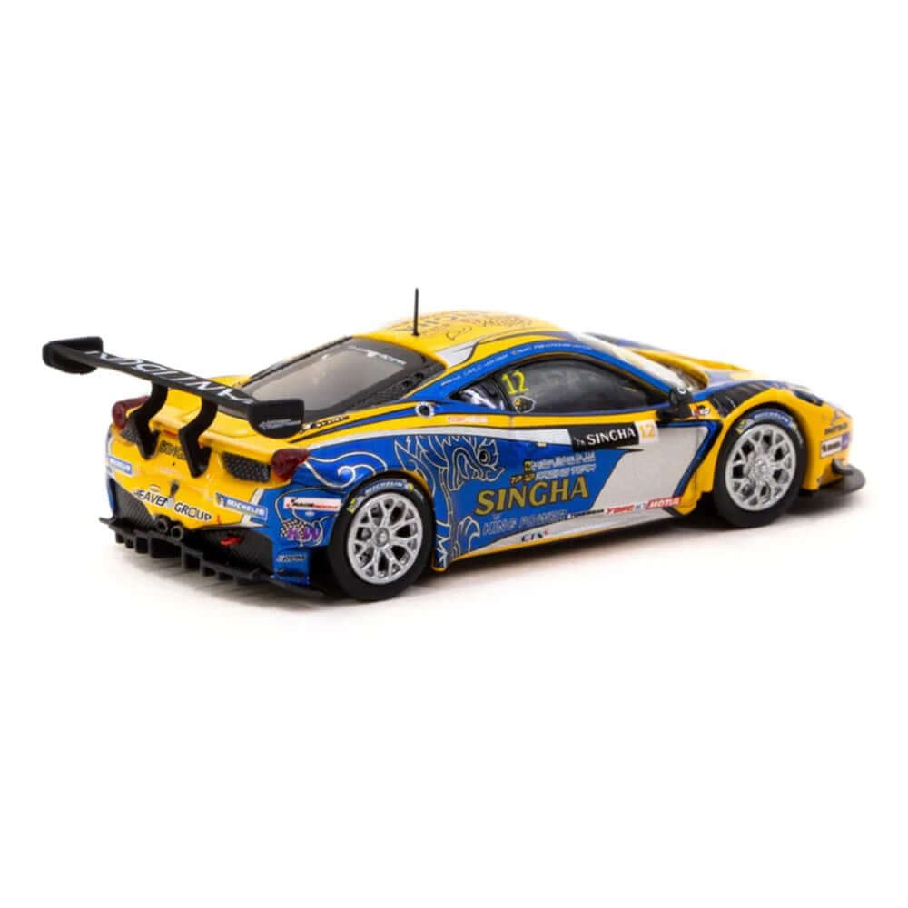 Tarmac 1:64 Ferrari 458 Italia GT3 GT Asia 2016 C. Van Dam - P. Bhirombhakdi - Roket Oyuncak