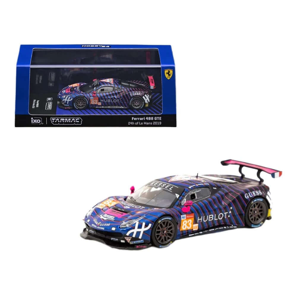 Tarmac 1:64 Ferrari 488 GTE 24h of Le Mans 2019 Frey Gatting Gostner - Roket Oyuncak