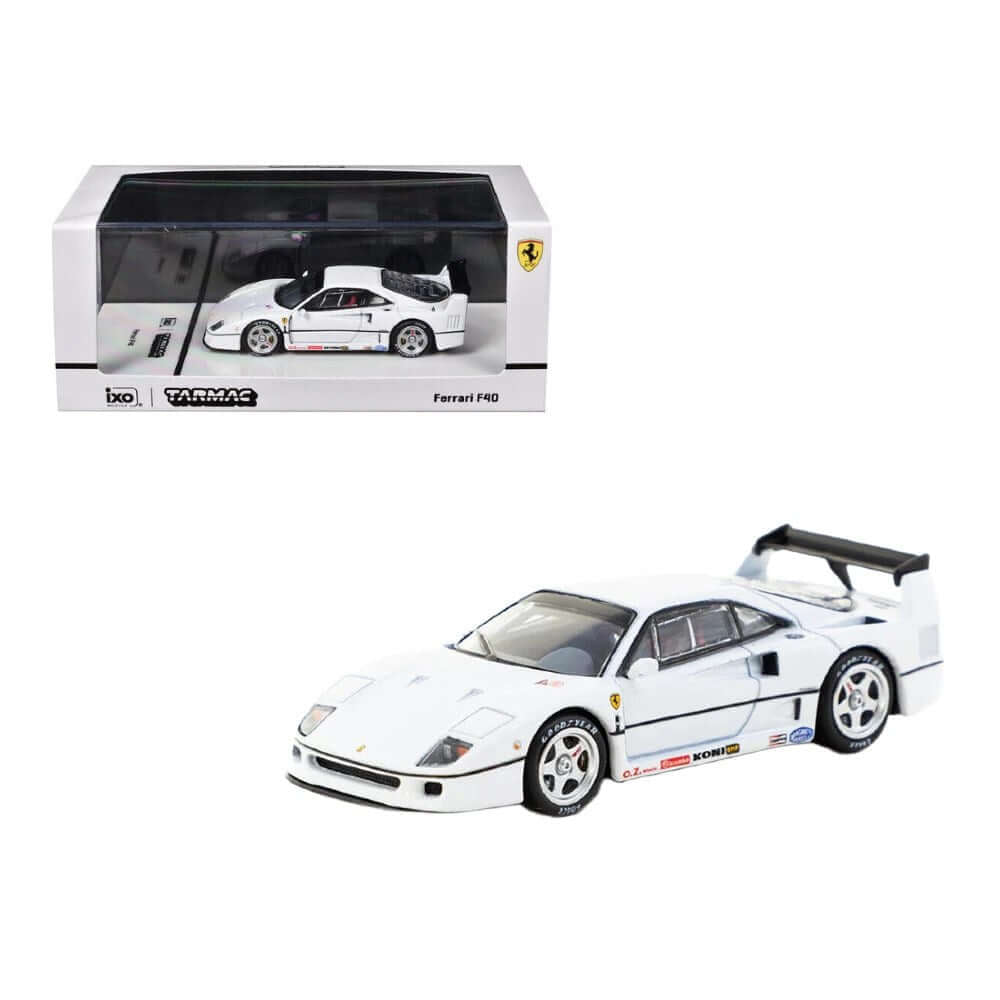 Tarmac 1:64 Ferrari F40 White - Roket Oyuncak