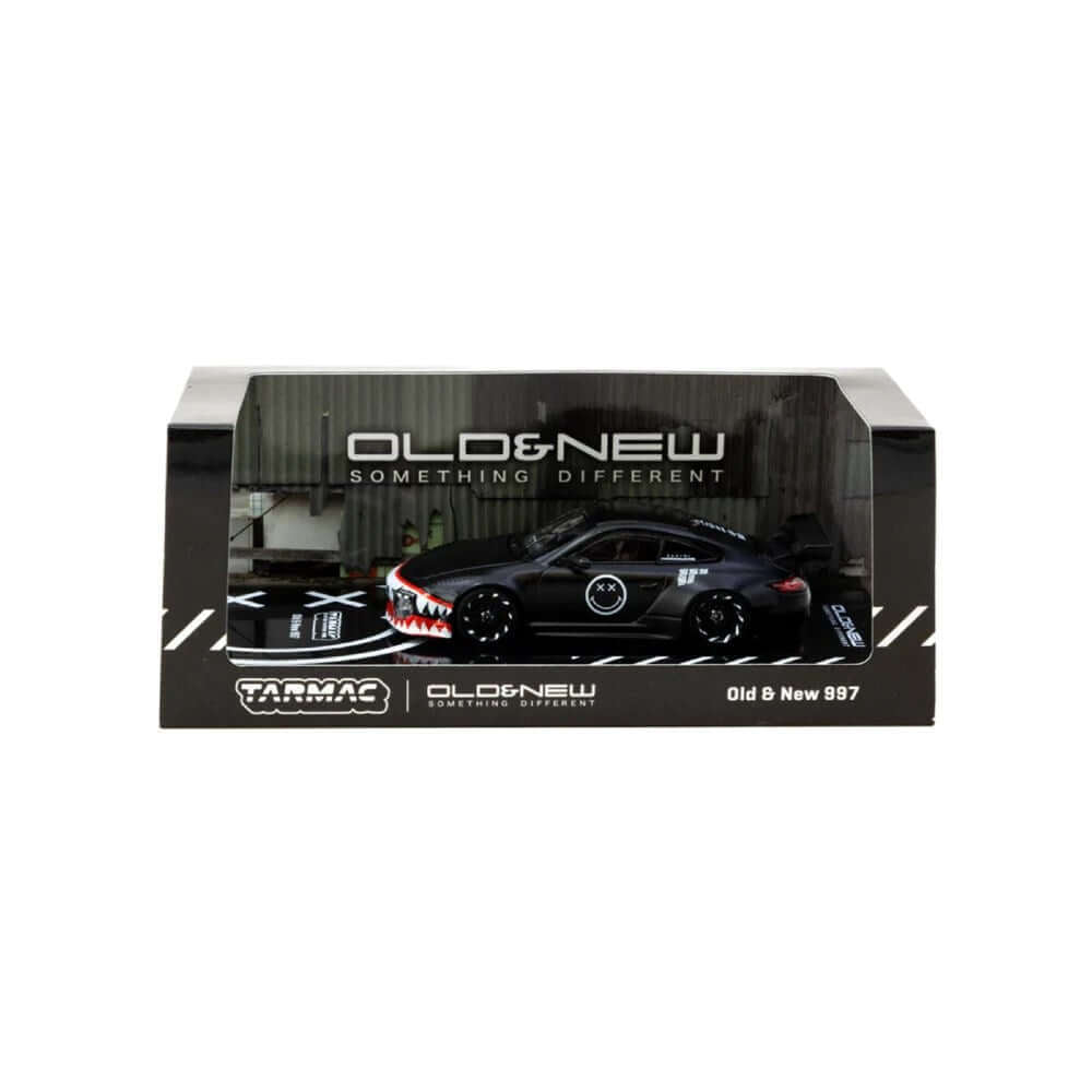 Tarmac 1:64 Old & New 997 Matte Black - Roket Oyuncak