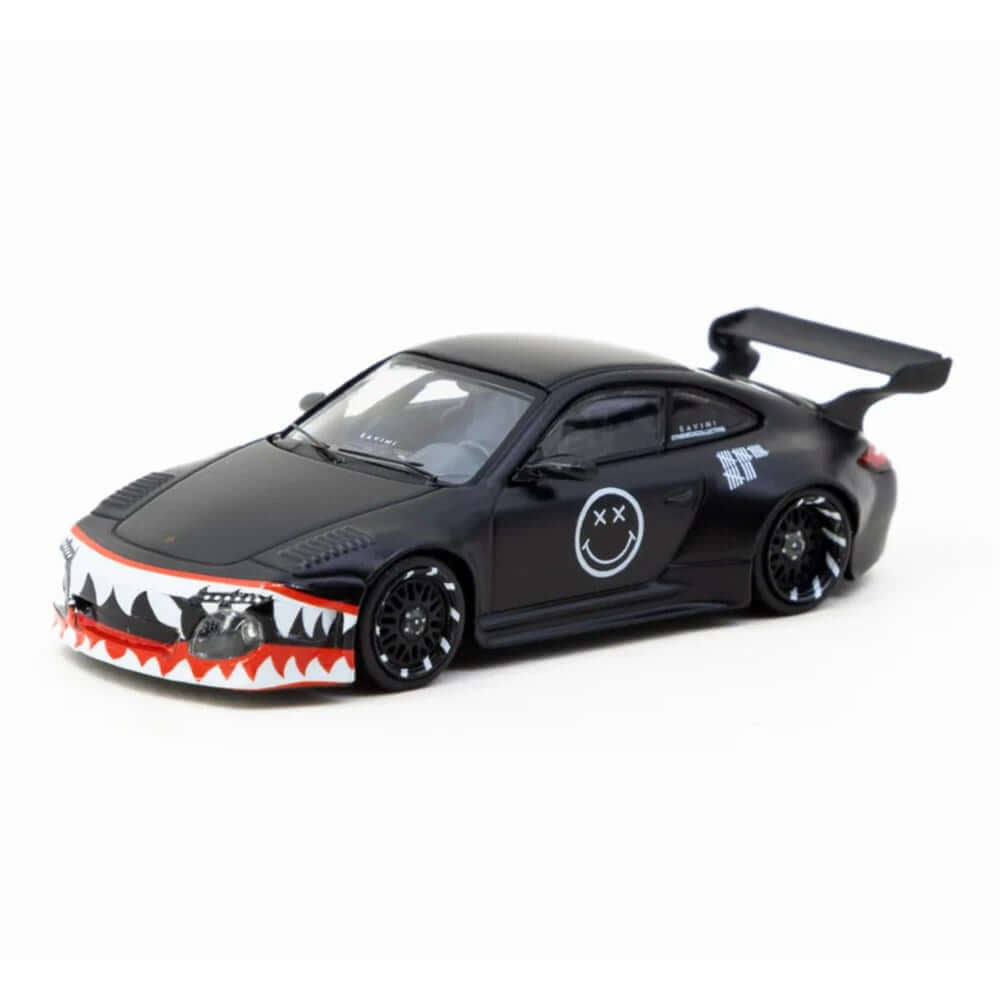 Tarmac 1:64 Old & New 997 Matte Black - Roket Oyuncak
