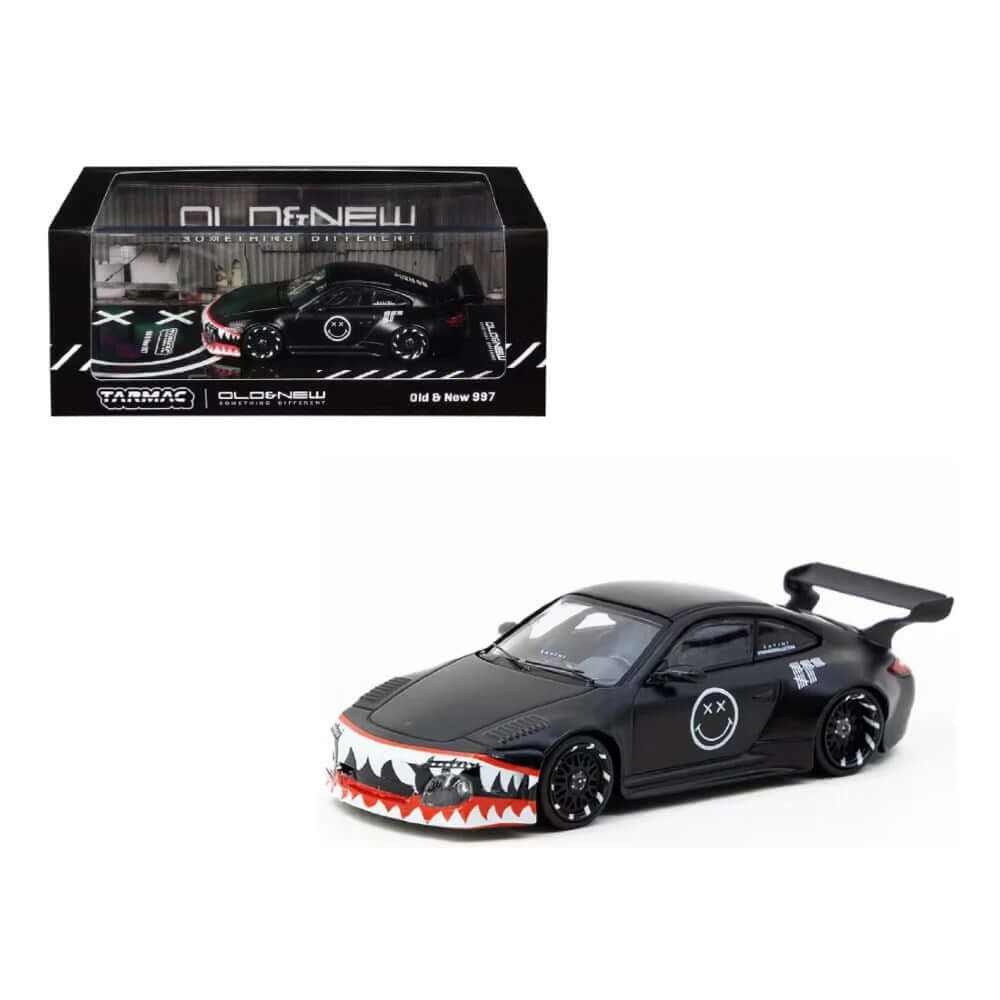 Tarmac 1:64 Old & New 997 Matte Black - Roket Oyuncak
