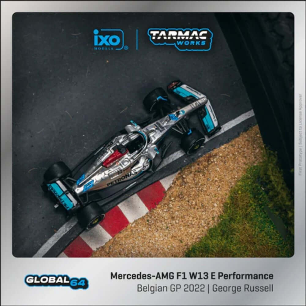 Tarmac Works AMG F1 W13 E Performance Belgian Grand Prix 22 - Roket Oyuncak