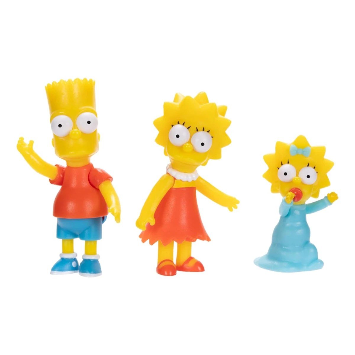The Simpsons Ailesi ve Evcil Hayvanları 7'li Koleksiyon Figür Seti: 6 cm Ölçekli, Eklemli ve Pozlanabilir Mini Aksiyon Figür Paketi - Roket Oyuncak