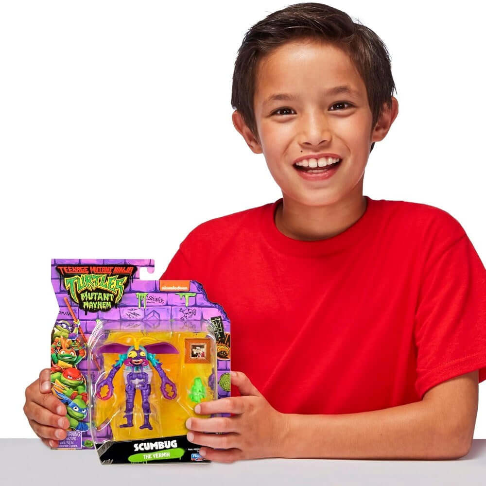 Tmnt Ninja Kaplumbağalar Aksiyon Figürler Scumbug - Roket Oyuncak