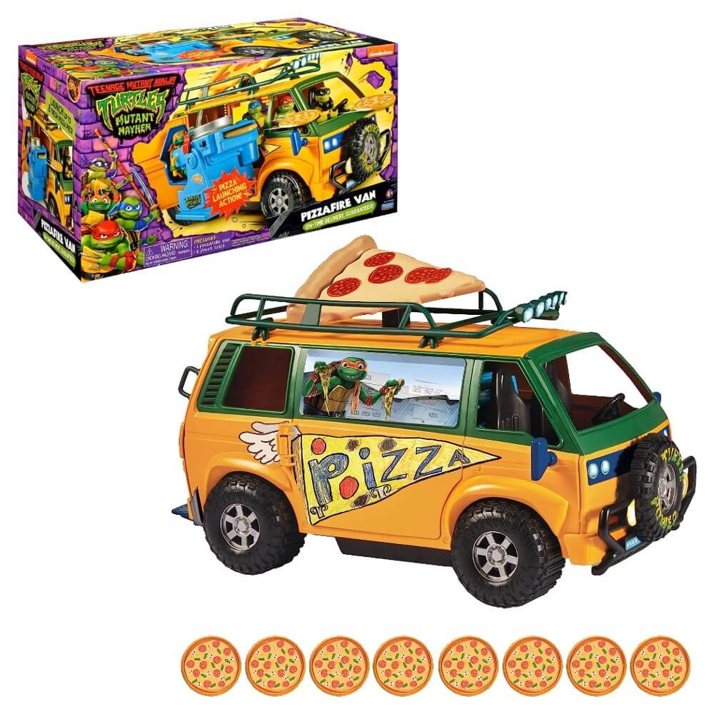 Tmnt Ninja Kaplumbağalar Pizza Karavanı TU804000 - Roket Oyuncak