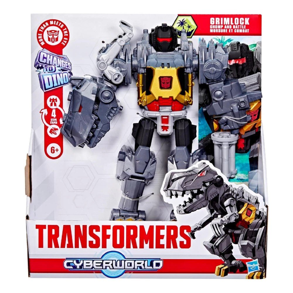 Transformers Cyberworld Chomp & Battle Grimlock - Roket Oyuncak