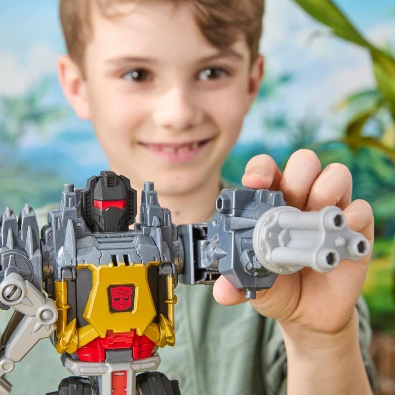Transformers Cyberworld Chomp & Battle Grimlock - Roket Oyuncak