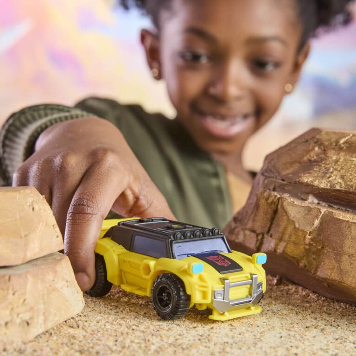 Transformers Cyberworld Cyber Changers Bumblebee G1040 - Roket Oyuncak