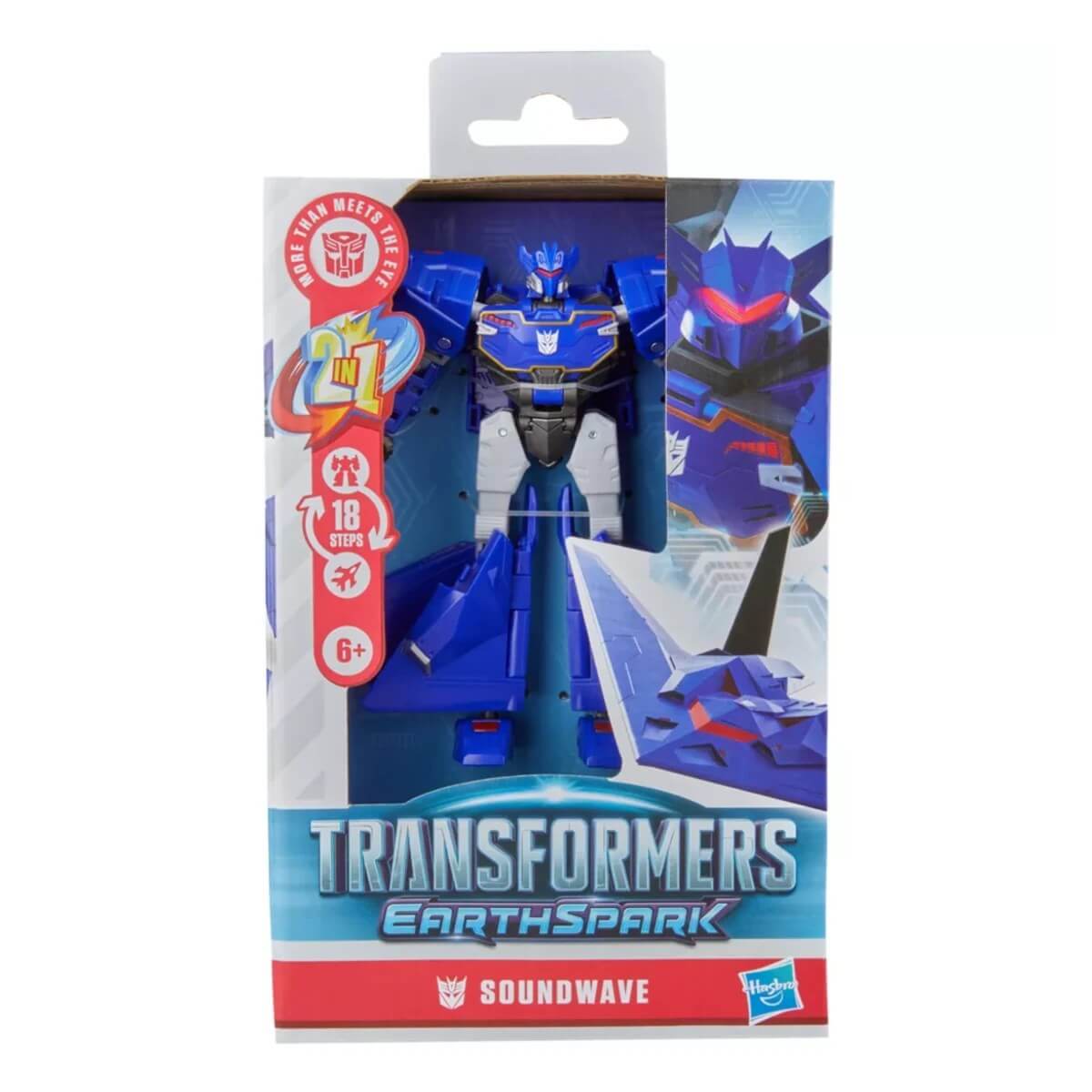 Transformers Earthspark Deluxe Figür Soundwave G0988 - Roket Oyuncak