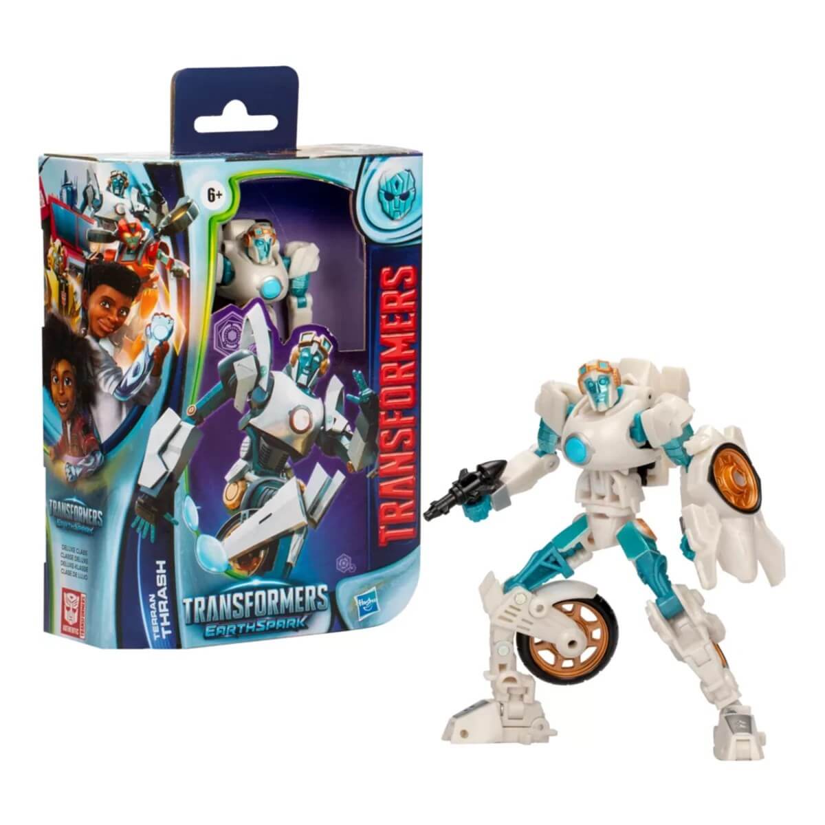Transformers Earthspark Deluxe Figür Terran Thrash F8669 - Roket Oyuncak