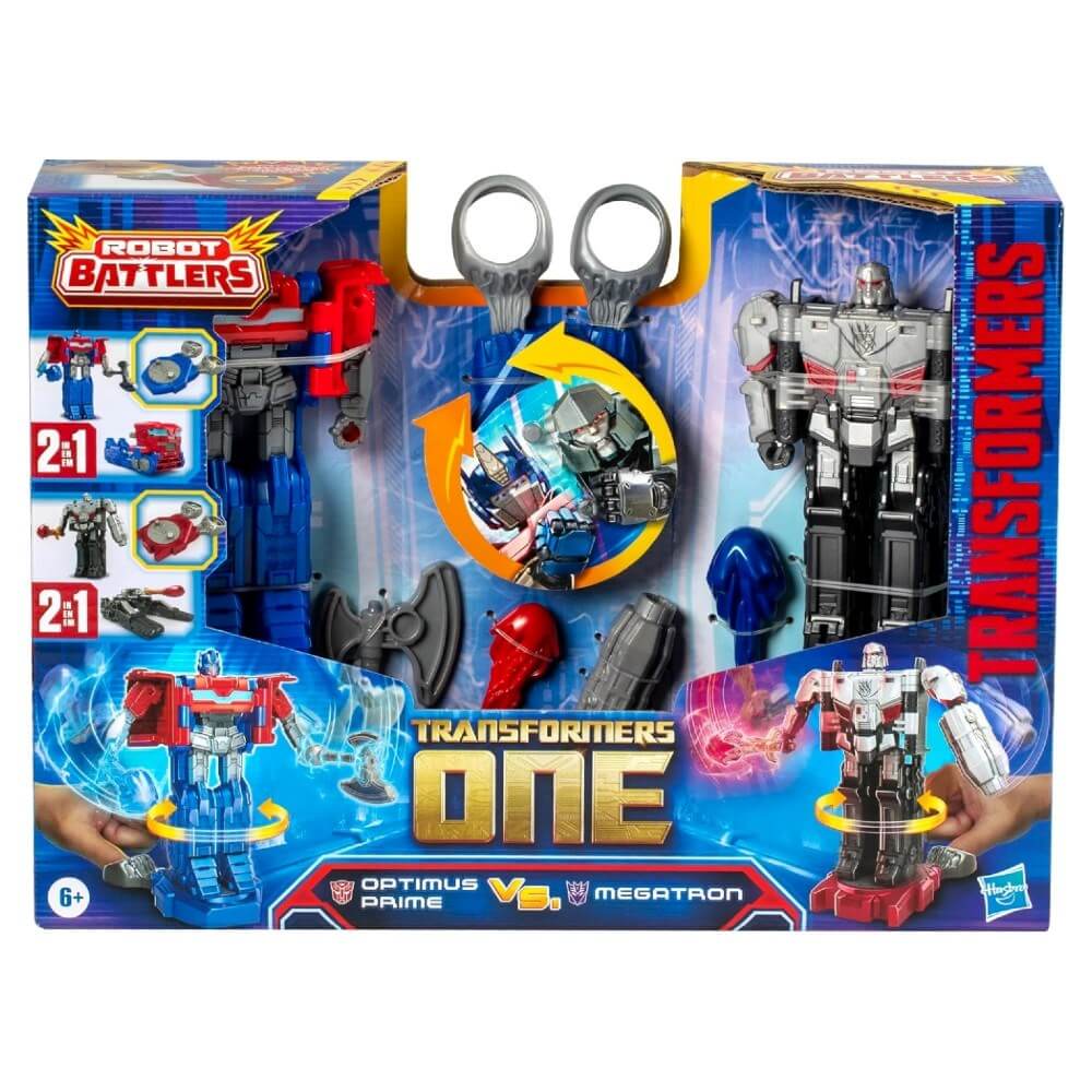 Transformers One Battling Figür Seti Optimus vs Megatron - Roket Oyuncak