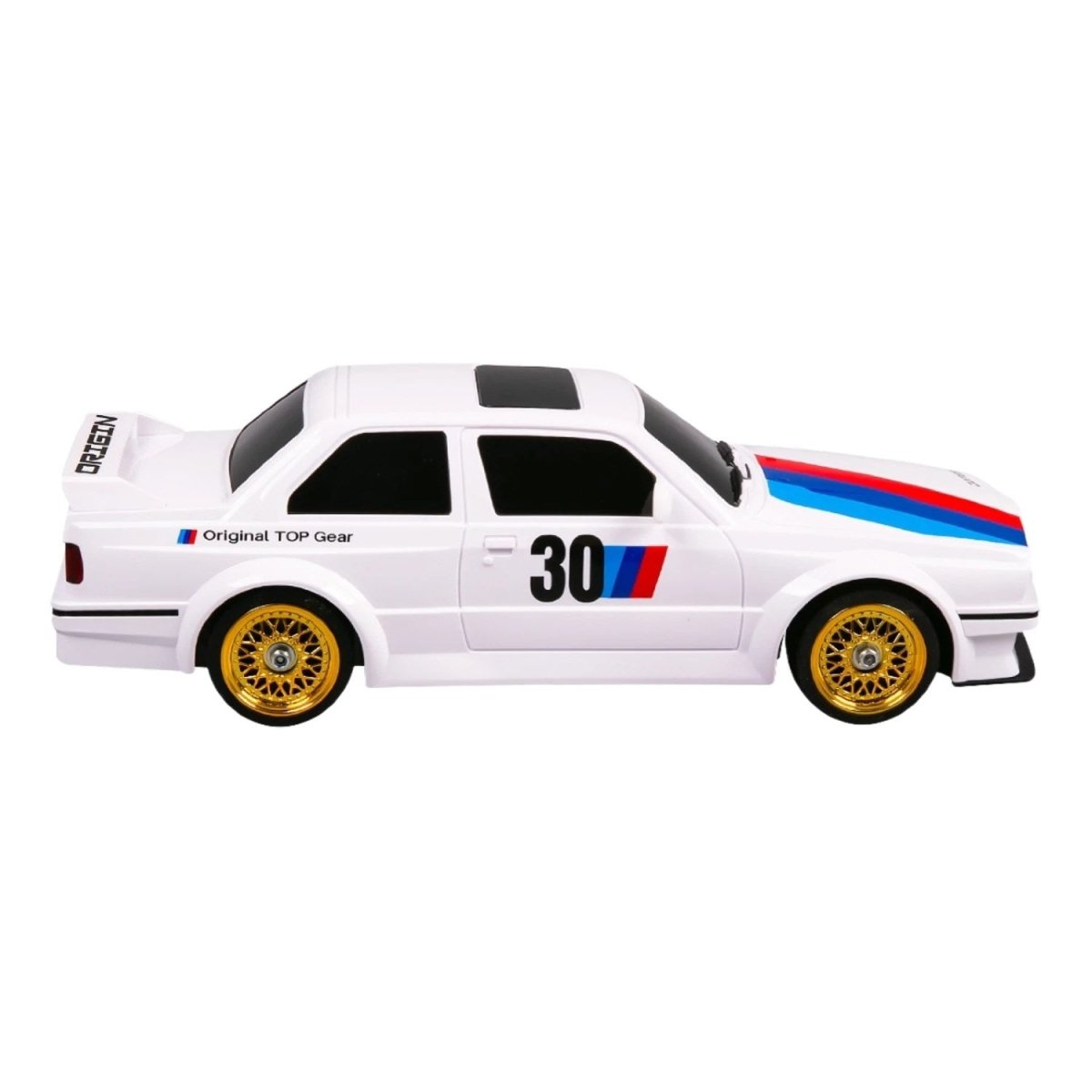 Uzaktan Kumandalı Drift Arabası Bmw E30 Işıklı 30 Km Hız Beyaz - Roket Oyuncak