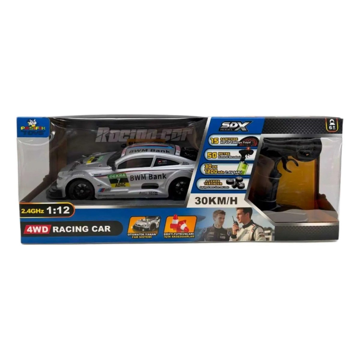 Uzaktan Kumandalı Drift Yarış Arabası 91602P - 2 4WD 30 Km Hız - Roket Oyuncak