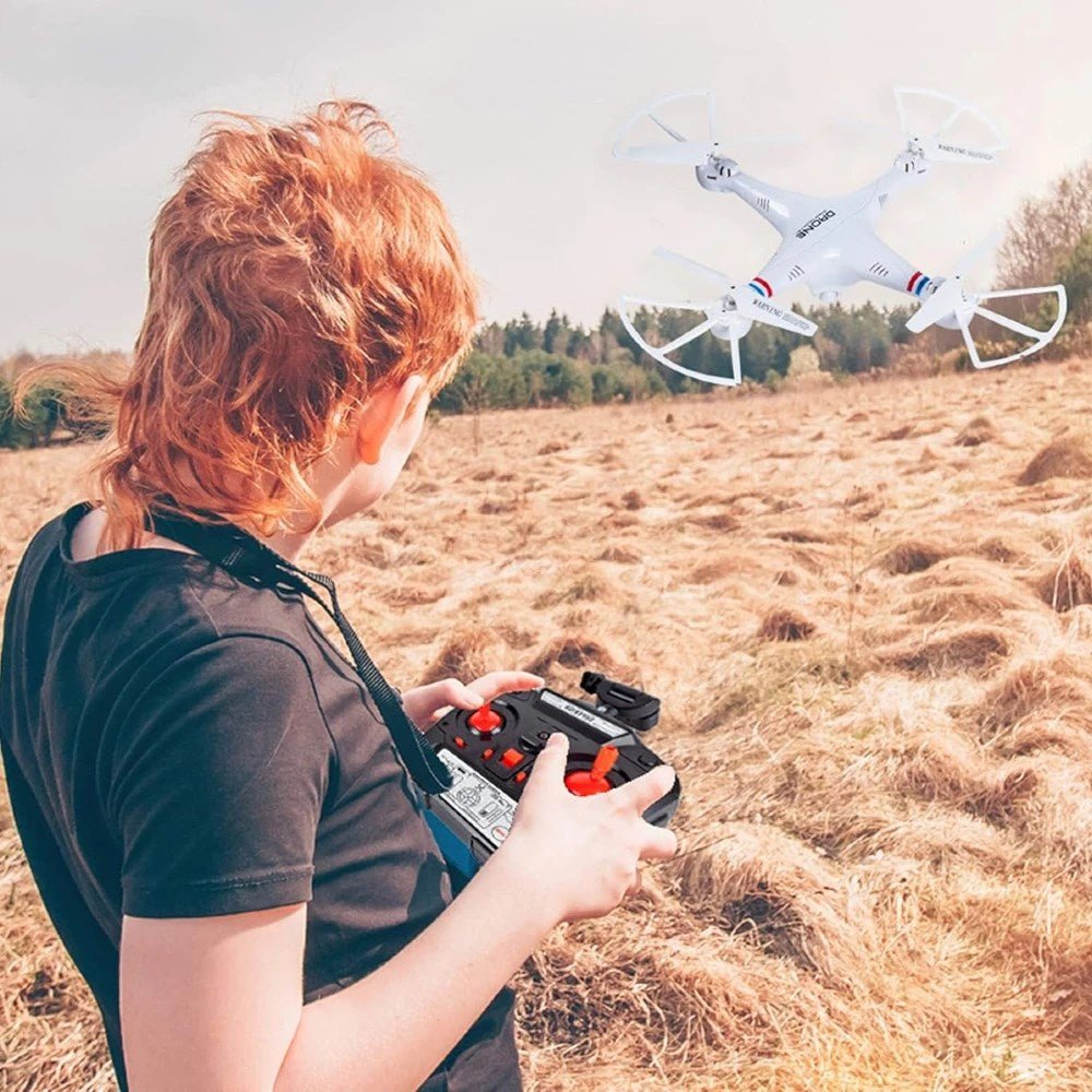 Uzaktan Kumandalı Quardcopter Drone TD - 08 Mavi - Roket Oyuncak