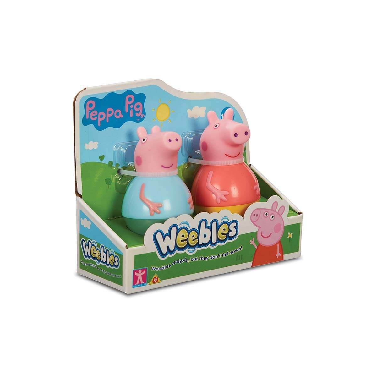 Weebles Peppa Pig 2'li Paket Peppa Pig & George Pig - Roket Oyuncak