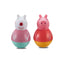Weebles Peppa Pig 2'li Paket Peppa Pig & Suzzy Sheep - Roket Oyuncak