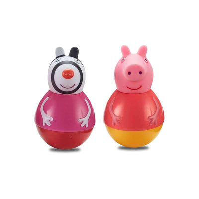 Weebles Peppa Pig 2'li Paket Peppa Pig & Zoe Zebra - Roket Oyuncak